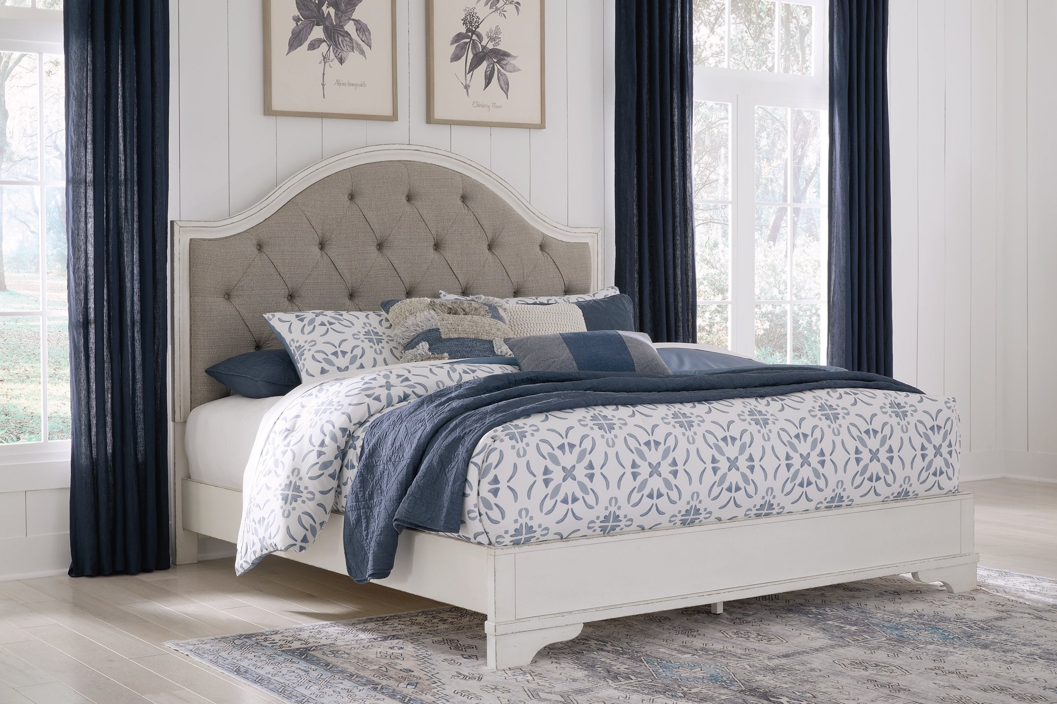 Blendon Upholstered Bed - Furniture & Design Outlet (Kalamazoo,MI)