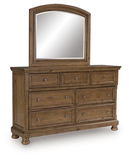 Feddinger Dresser and Mirror - Furniture & Design Outlet (Kalamazoo,MI)
