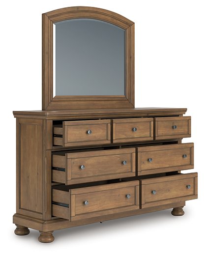 Feddinger Dresser and Mirror - Furniture & Design Outlet (Kalamazoo,MI)
