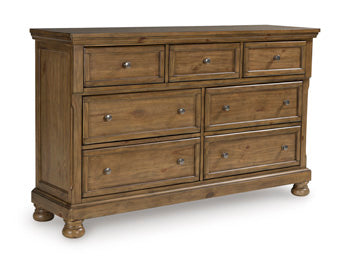 Feddinger Dresser and Mirror - Furniture & Design Outlet (Kalamazoo,MI)