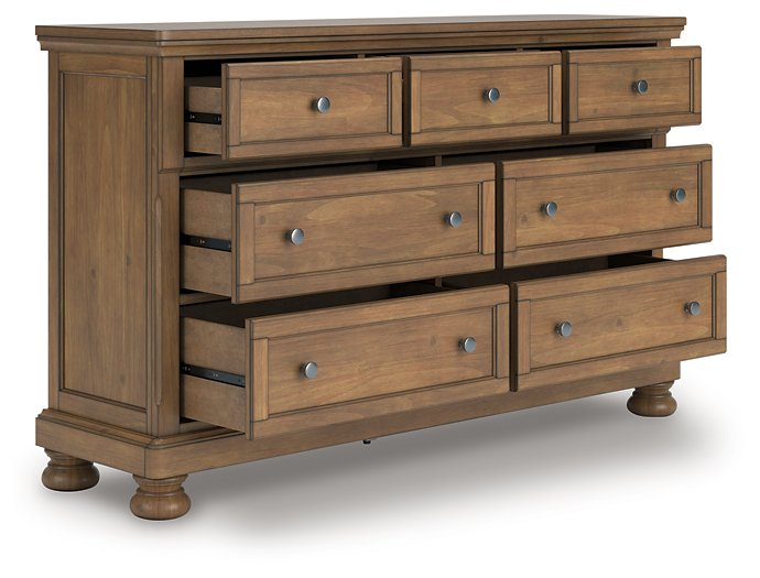 Feddinger Dresser and Mirror - Furniture & Design Outlet (Kalamazoo,MI)