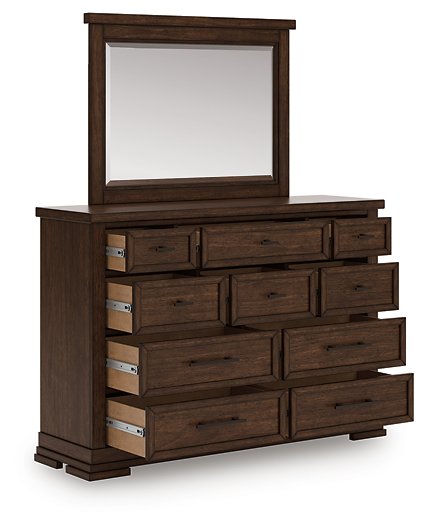 Taffenbrook Dresser and Mirror - Furniture & Design Outlet (Kalamazoo,MI)