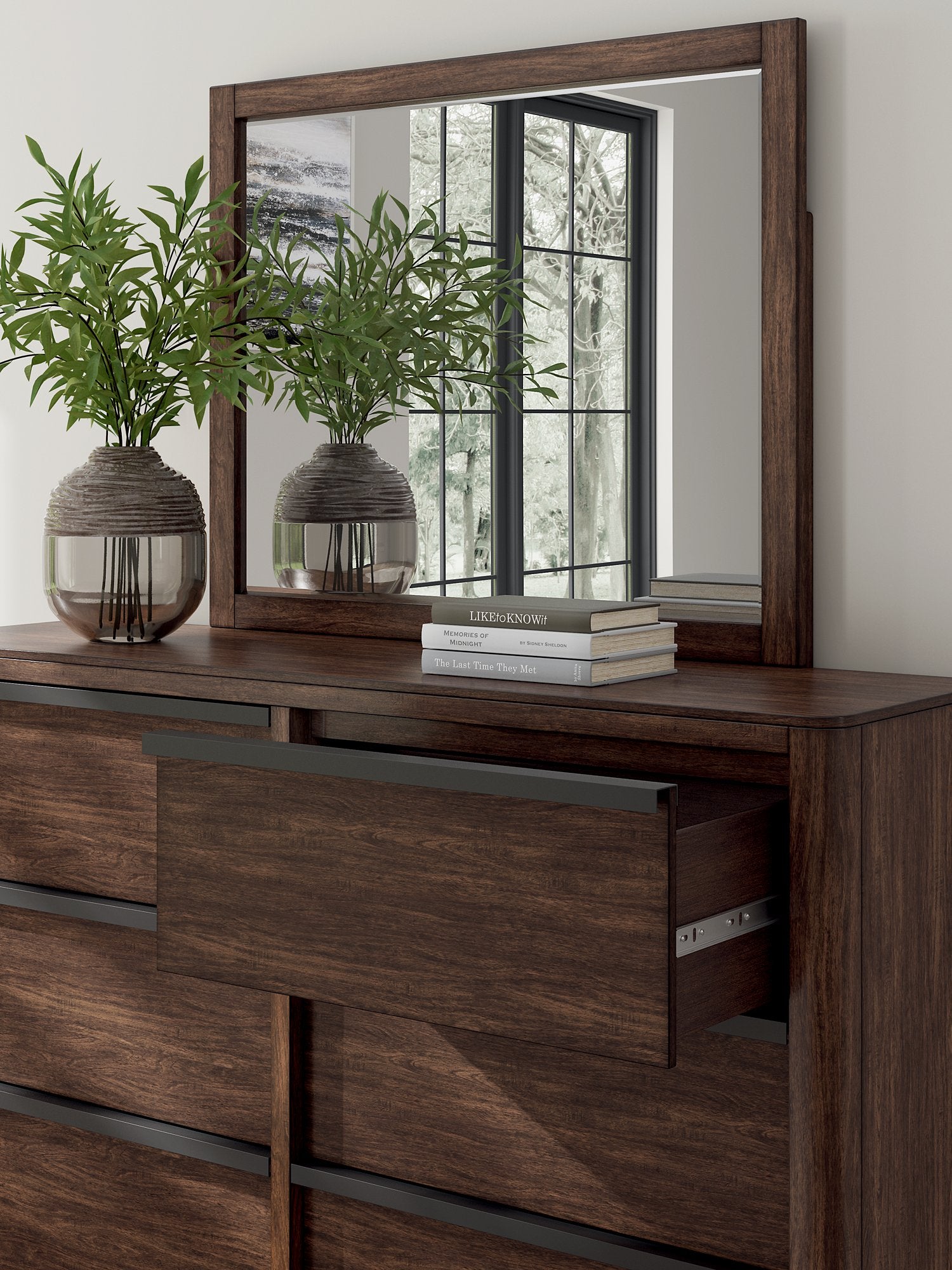Dilenno Dresser and Mirror - Furniture & Design Outlet (Kalamazoo,MI)