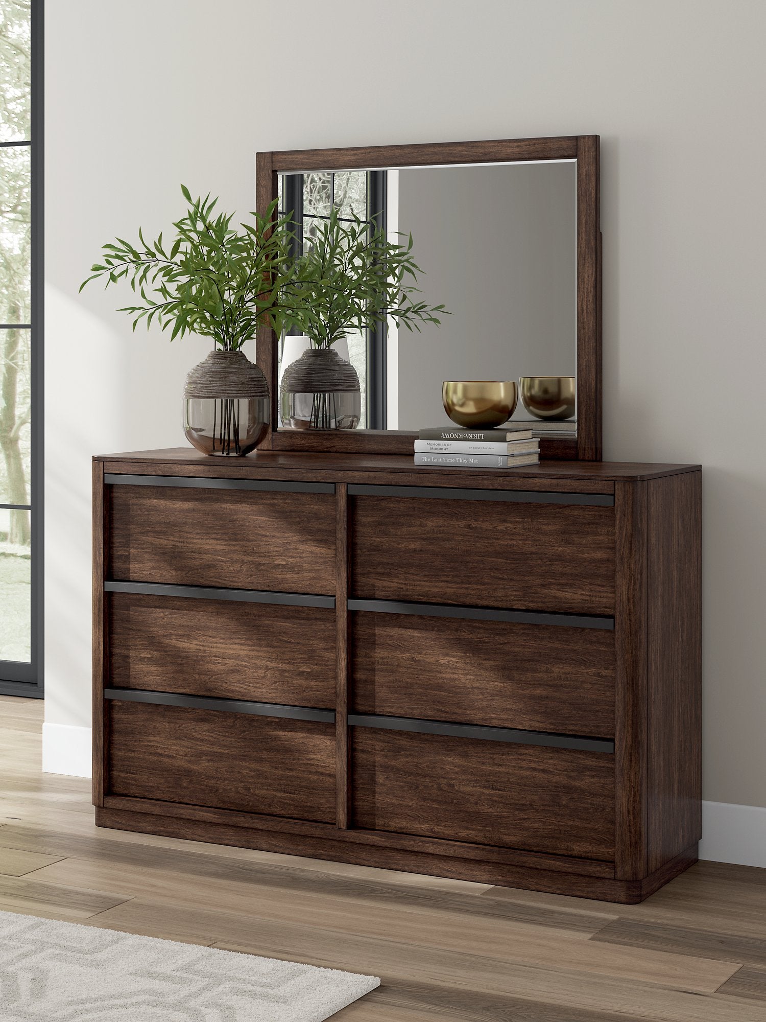 Dilenno Dresser and Mirror - Furniture & Design Outlet (Kalamazoo,MI)