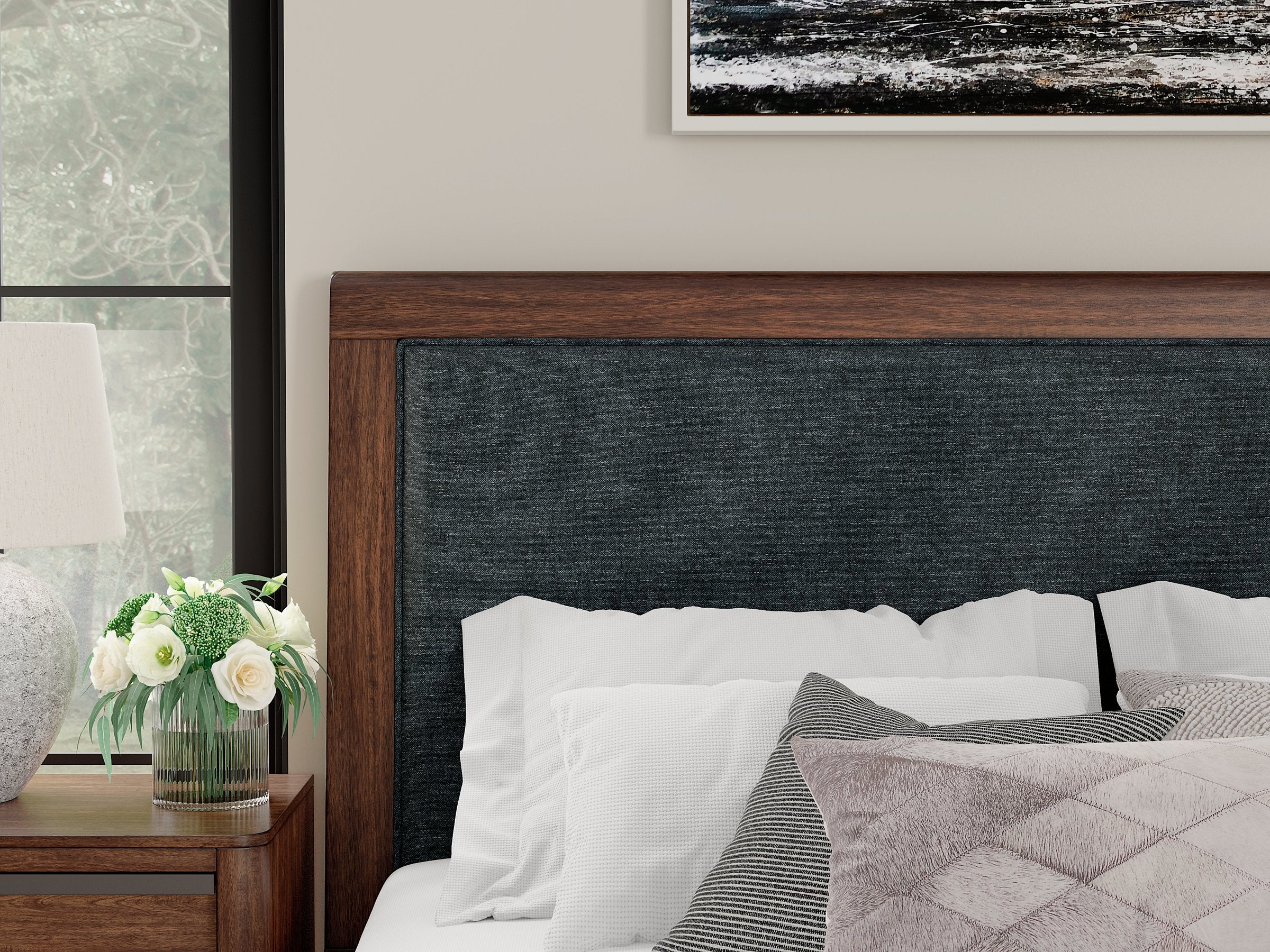 Dilenno Upholstered Bed - Furniture & Design Outlet (Kalamazoo,MI)