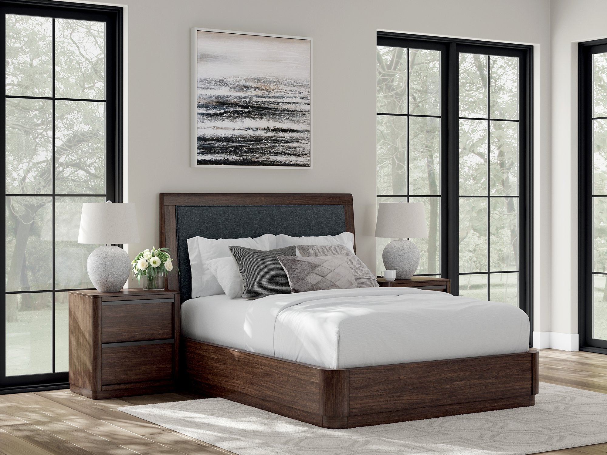 Dilenno Upholstered Bed - Furniture & Design Outlet (Kalamazoo,MI)