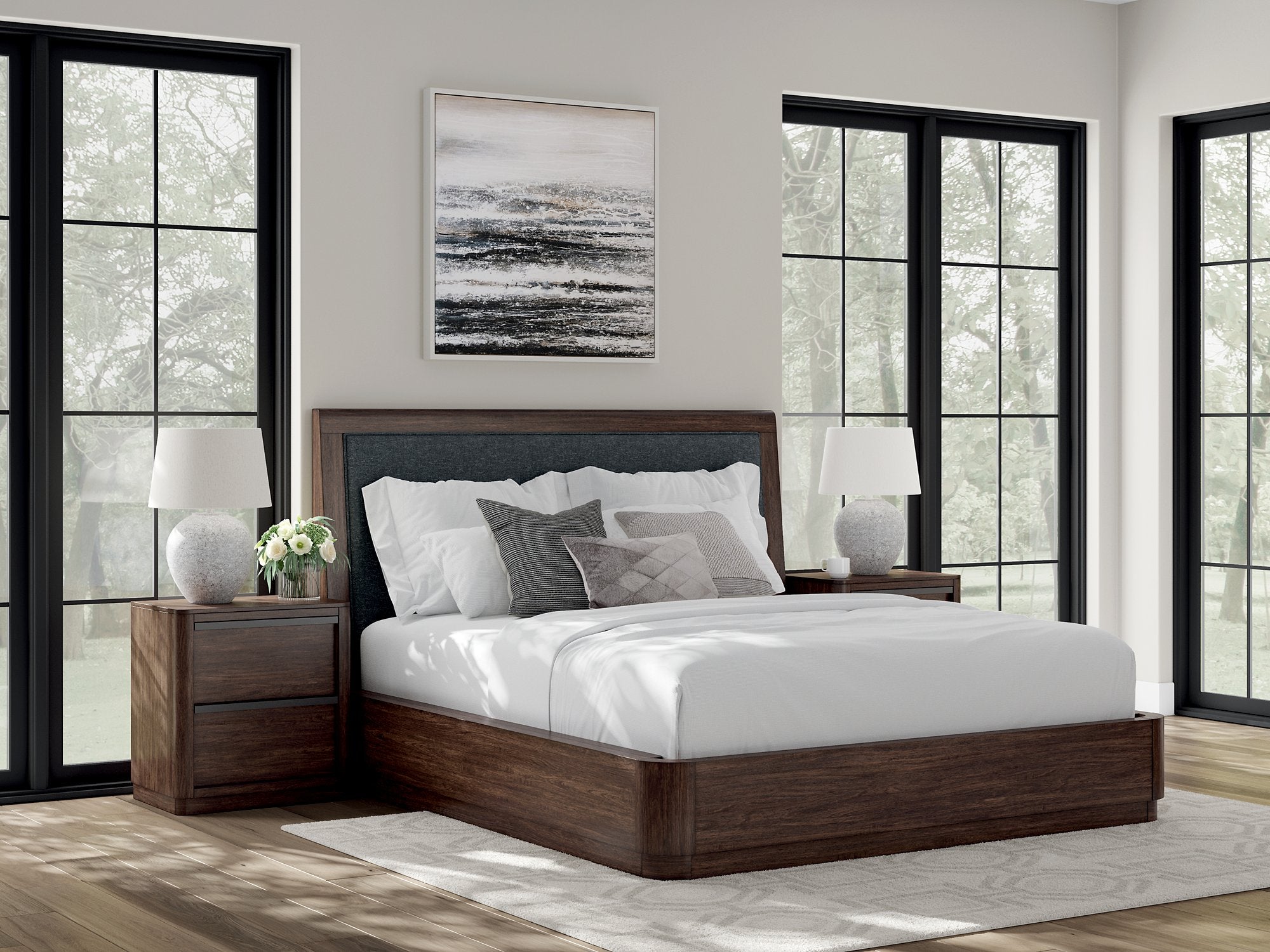 Dilenno Upholstered Bed - Furniture & Design Outlet (Kalamazoo,MI)