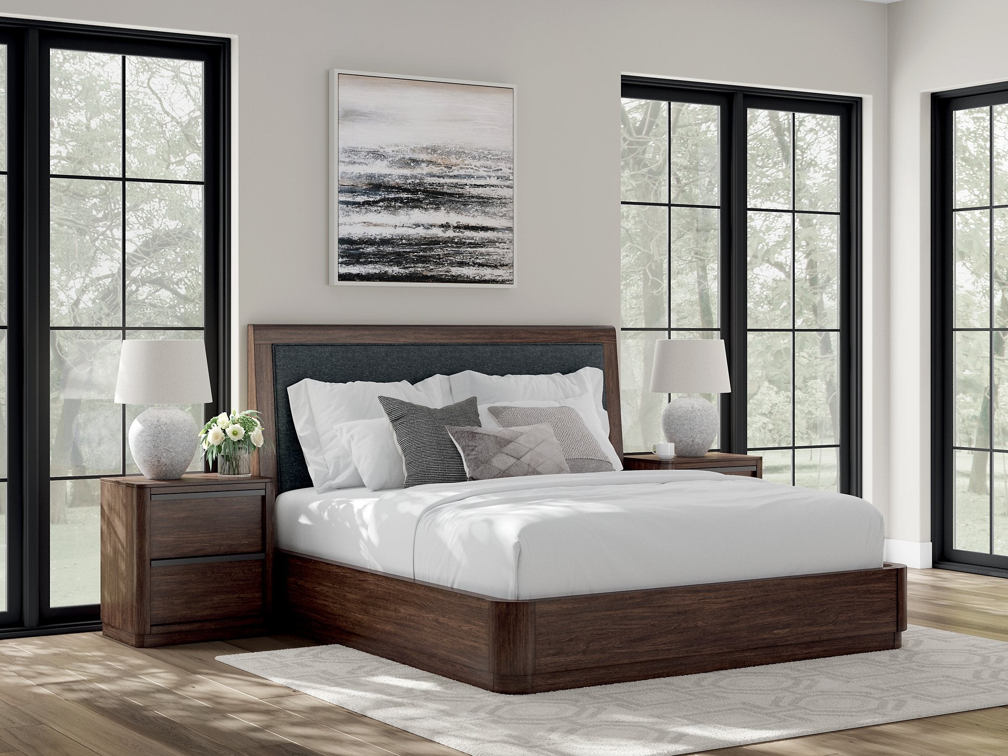 Dilenno Upholstered Bed - Furniture & Design Outlet (Kalamazoo,MI)