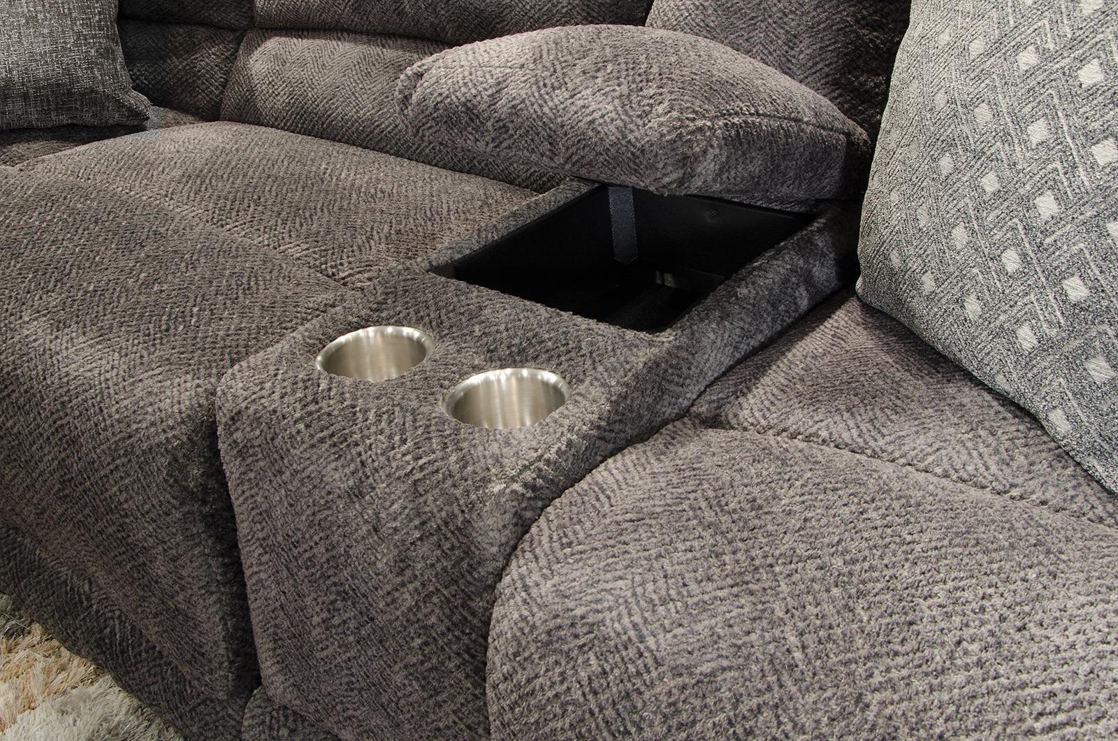 Catnapper Furniture Burbank 6pc Sectional in Smoke - Furniture & Design Outlet (Kalamazoo,MI)