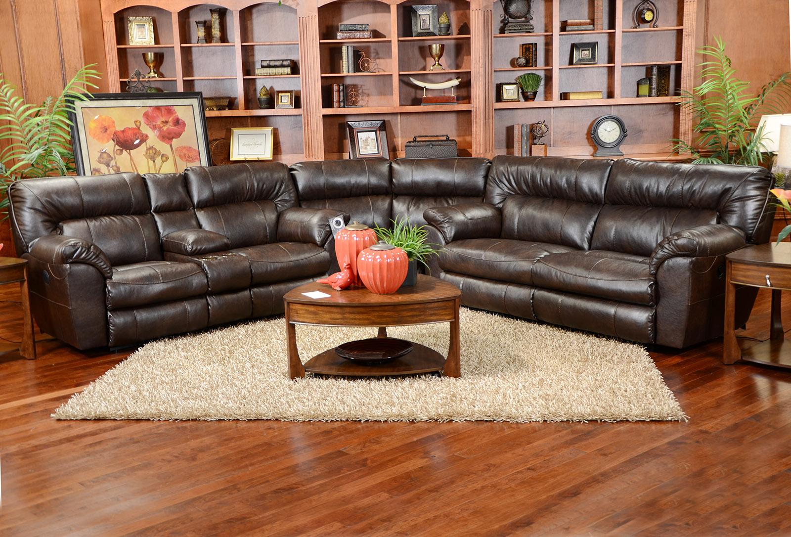 Catnapper Nolan Wedge in Godiva - Furniture & Design Outlet (Kalamazoo,MI)