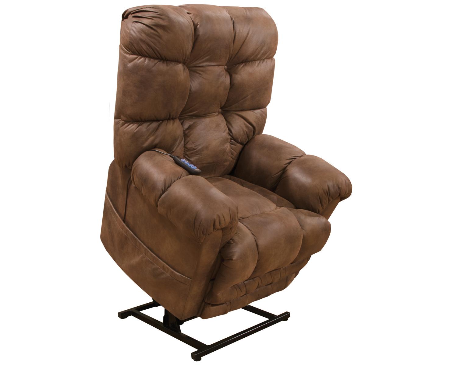 Catnapper Oliver Power Lift Recliner w/ Dual Motor & Extended Ottoman in Sunset 4861 - Furniture & Design Outlet (Kalamazoo,MI)