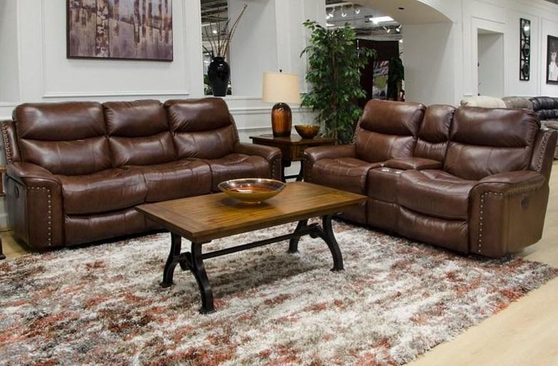 Catnapper Ceretti Power Reclining Sofa in Brown - Furniture & Design Outlet (Kalamazoo,MI)