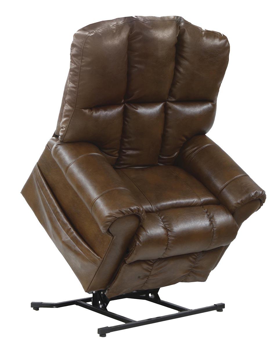 Catnapper Stallworth Power Lift Recliner in Chestnut - Furniture & Design Outlet (Kalamazoo,MI)