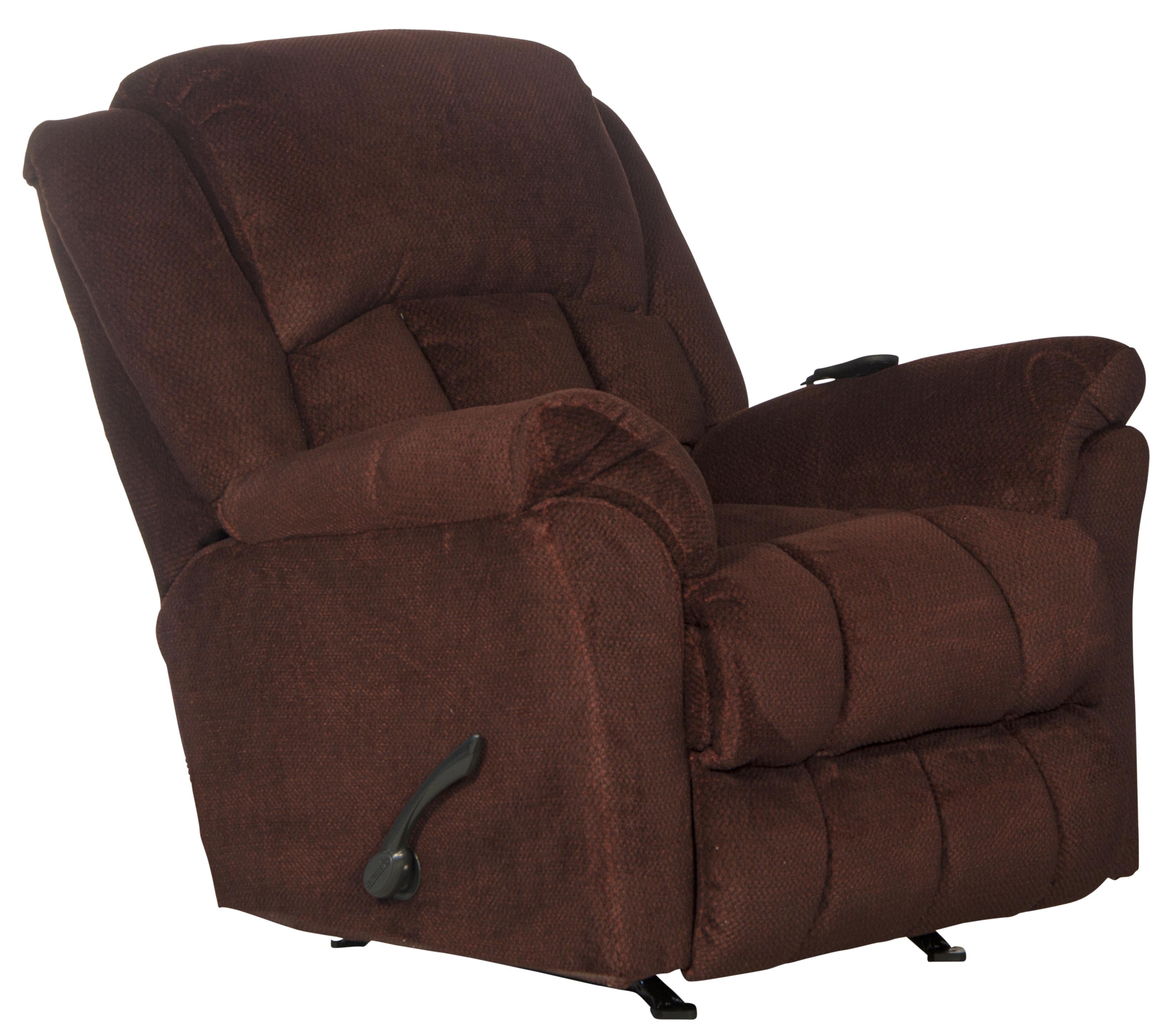 Bingham Rocker Recliner with Deluxe Heat & Massage - Furniture & Design Outlet (Kalamazoo,MI)