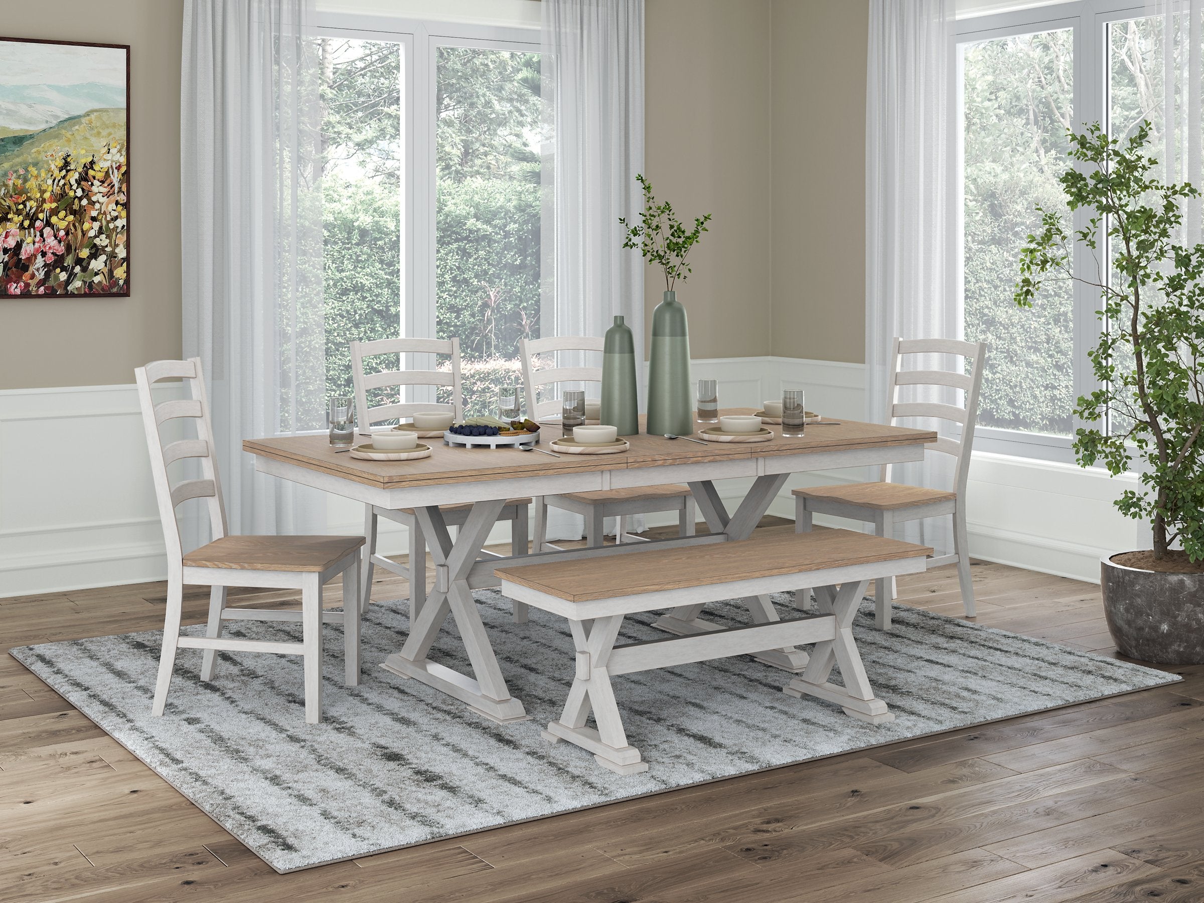 Purlaney Dining Package - Furniture & Design Outlet (Kalamazoo,MI)
