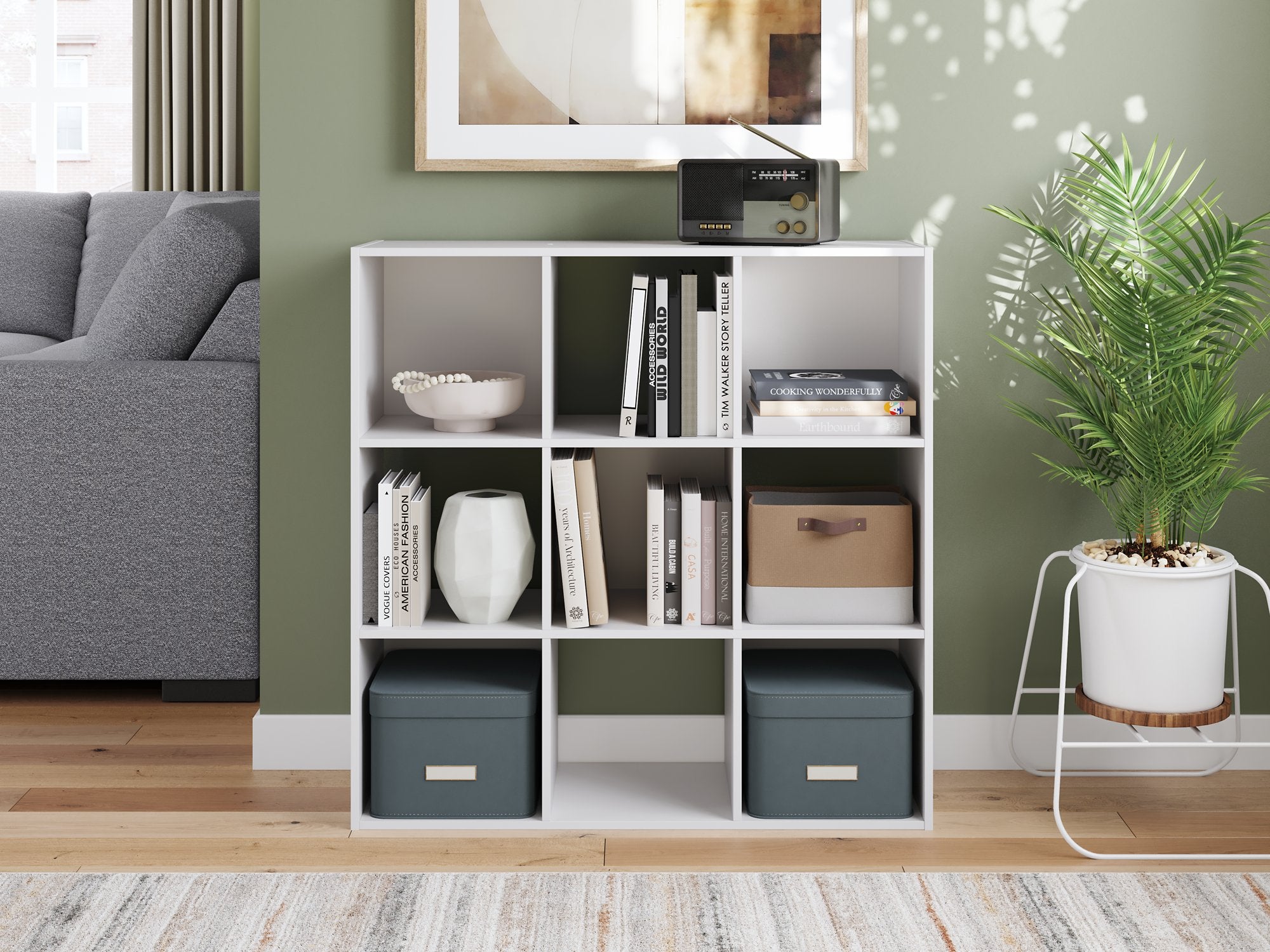 Onita Nine Cube Organizer - Furniture & Design Outlet (Kalamazoo,MI)