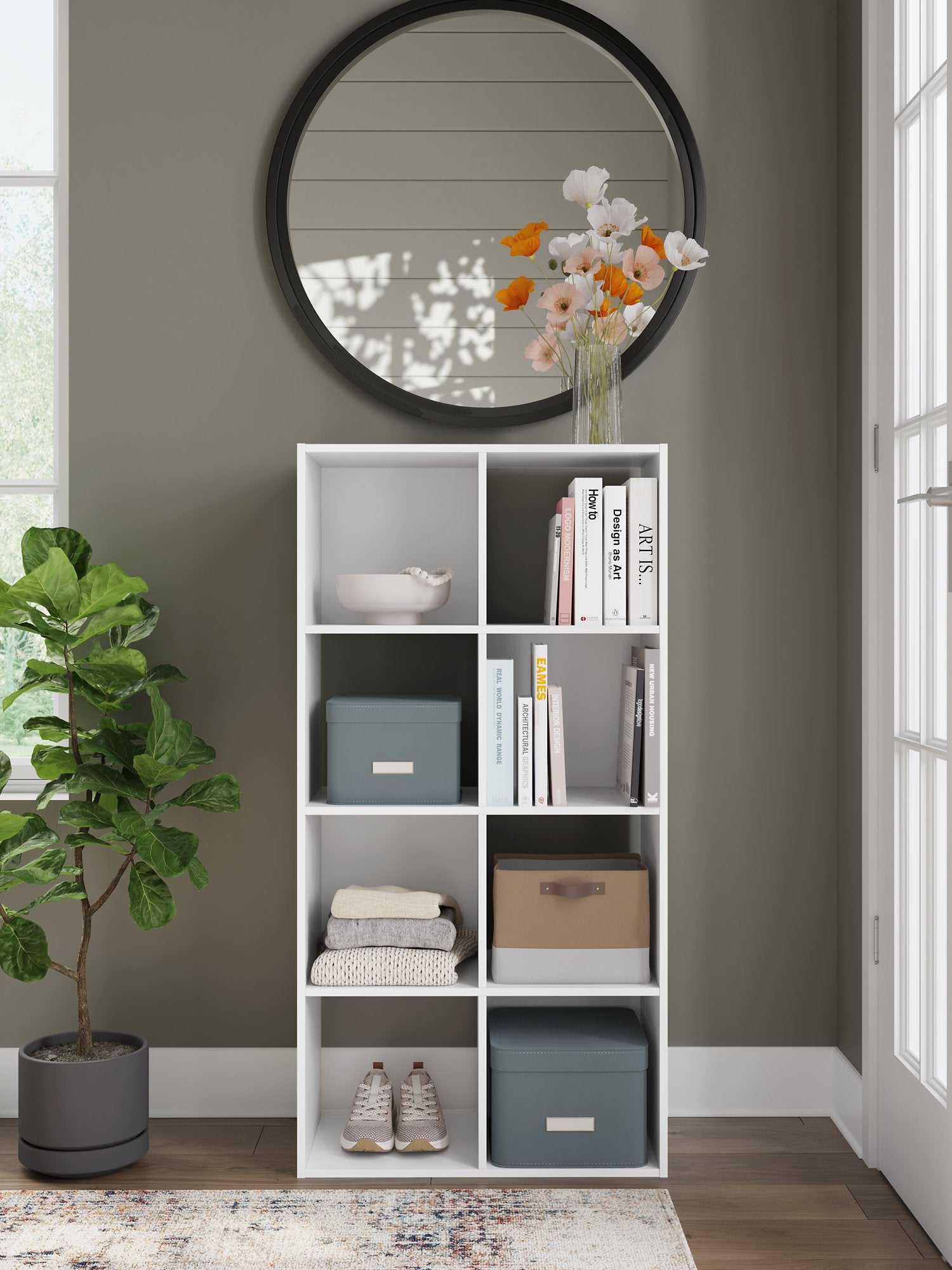 Onita Eight Cube Organizer - Furniture & Design Outlet (Kalamazoo,MI)