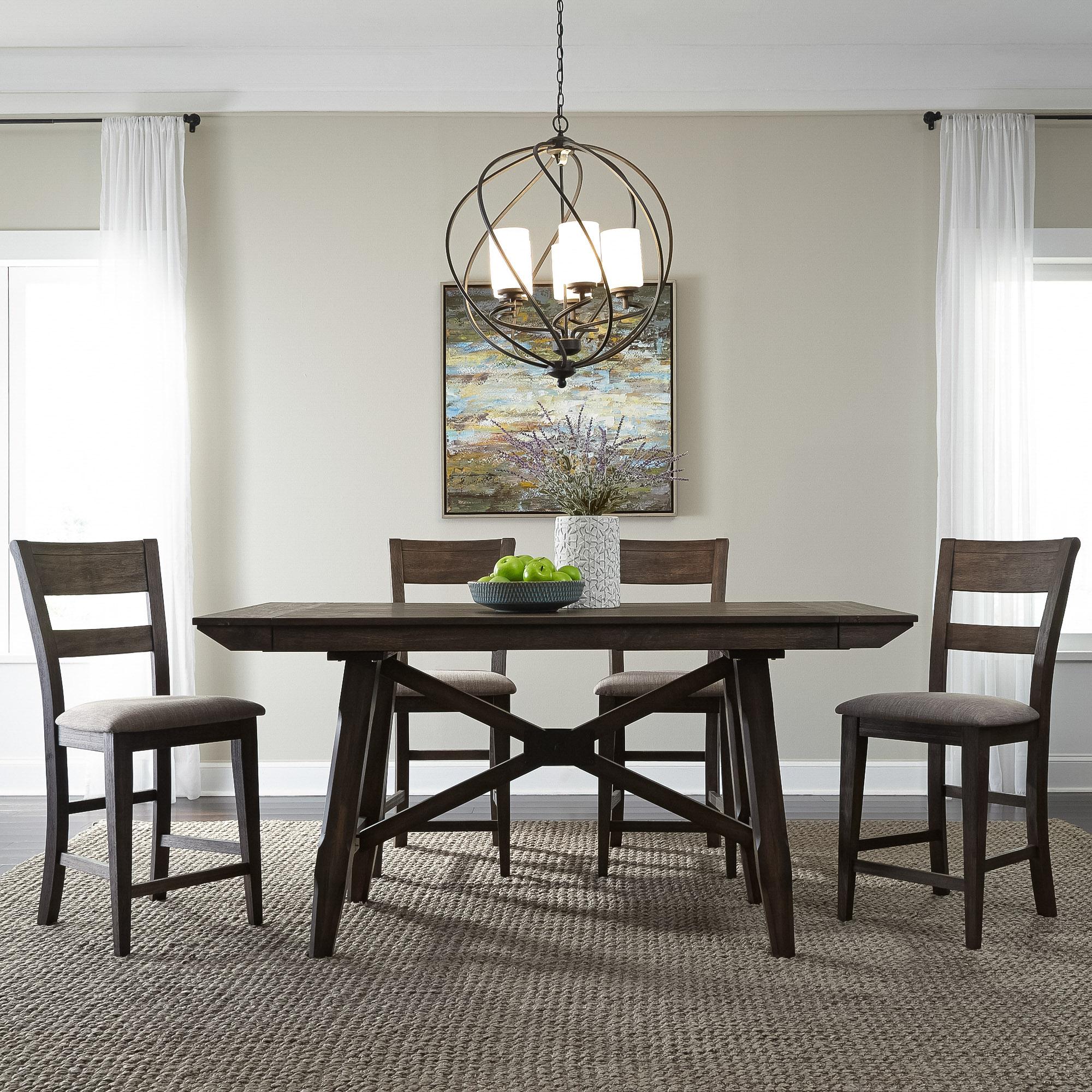 Double Bridge 5 Piece Gathering Table Set image