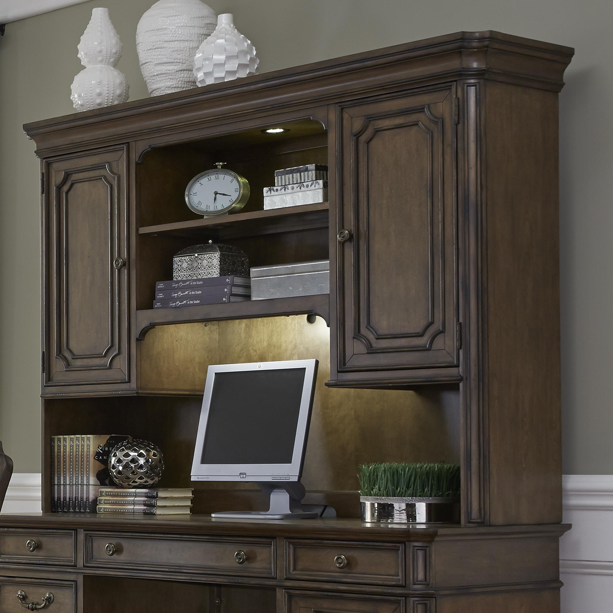 Amelia Jr. Executive Credenza Hutch image