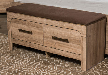 Kinlanni Bedroom Storage Bench - Furniture & Design Outlet (Kalamazoo,MI)