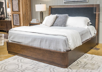 Dilenno Upholstered Bed - Furniture & Design Outlet (Kalamazoo,MI)
