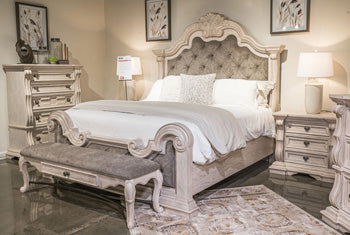 Bruchandi Upholstered Bed - Furniture & Design Outlet (Kalamazoo,MI)