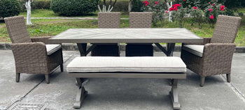 Laguna Heights Outdoor Dining Table - Furniture & Design Outlet (Kalamazoo,MI)