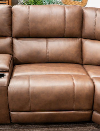 Bleckley Power Reclining Sectional - Furniture & Design Outlet (Kalamazoo,MI)