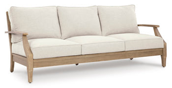 Carter Hall Outdoor Sofa with Cushion - Furniture & Design Outlet (Kalamazoo,MI)