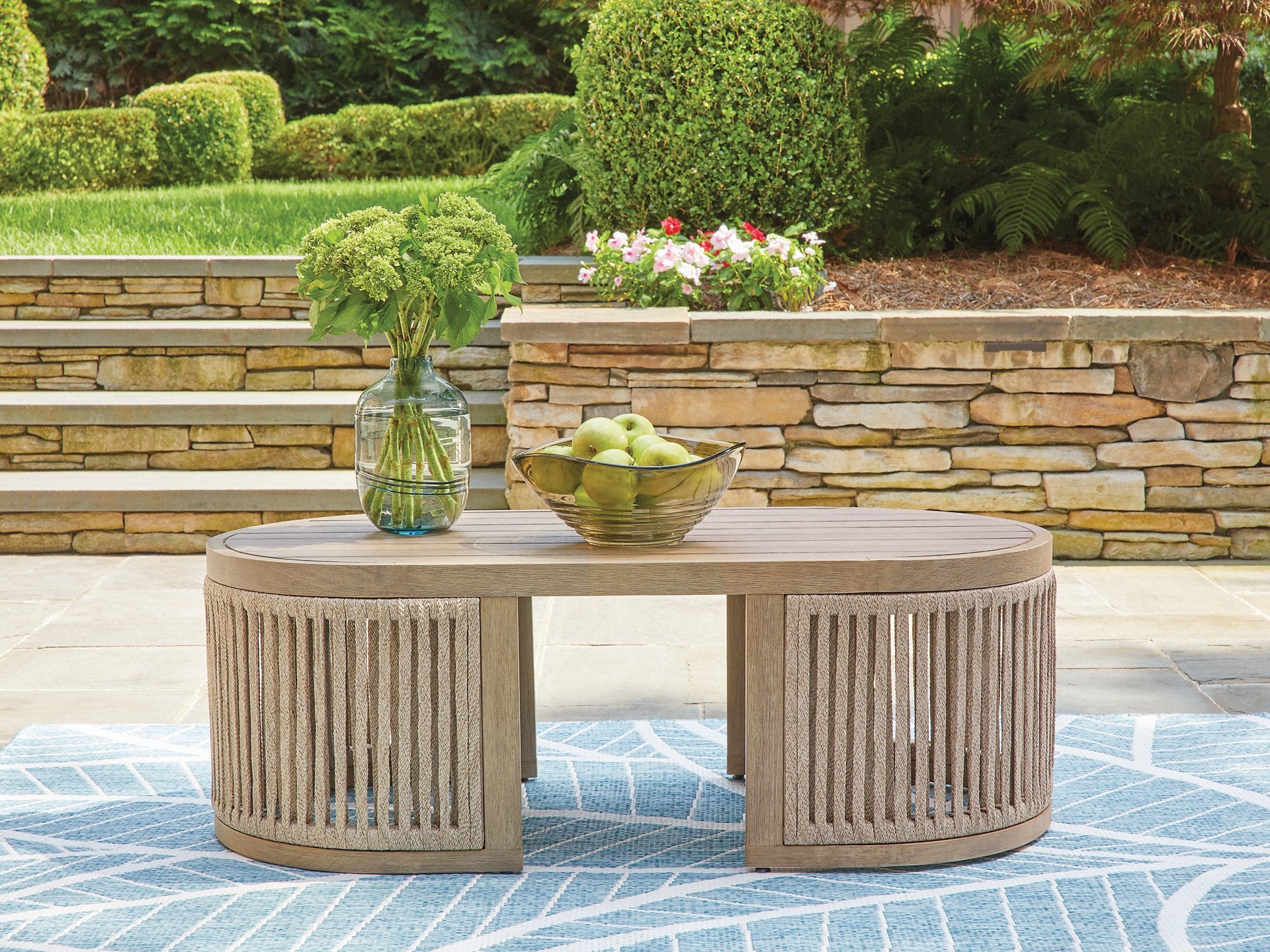 Serena Shores Outdoor Coffee Table - Furniture & Design Outlet (Kalamazoo,MI)