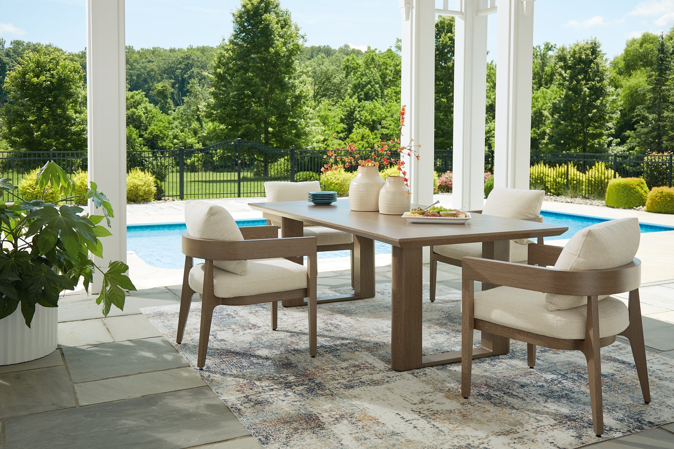 Serene Bay Outdoor Dining Set - Furniture & Design Outlet (Kalamazoo,MI)