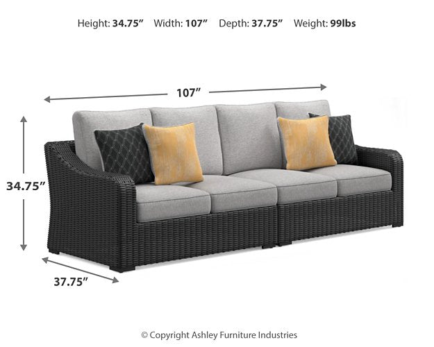 Beachcroft Outdoor Sectional - Furniture & Design Outlet (Kalamazoo,MI)