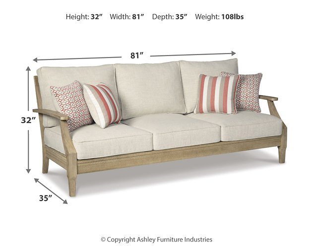 Clare View Sofa with Cushion - Furniture & Design Outlet (Kalamazoo,MI)