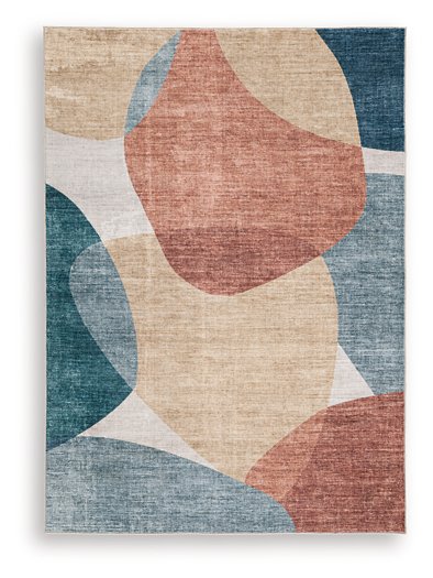 Chanleigh Washable 5' x 7' Area Rug - Furniture & Design Outlet (Kalamazoo,MI)
