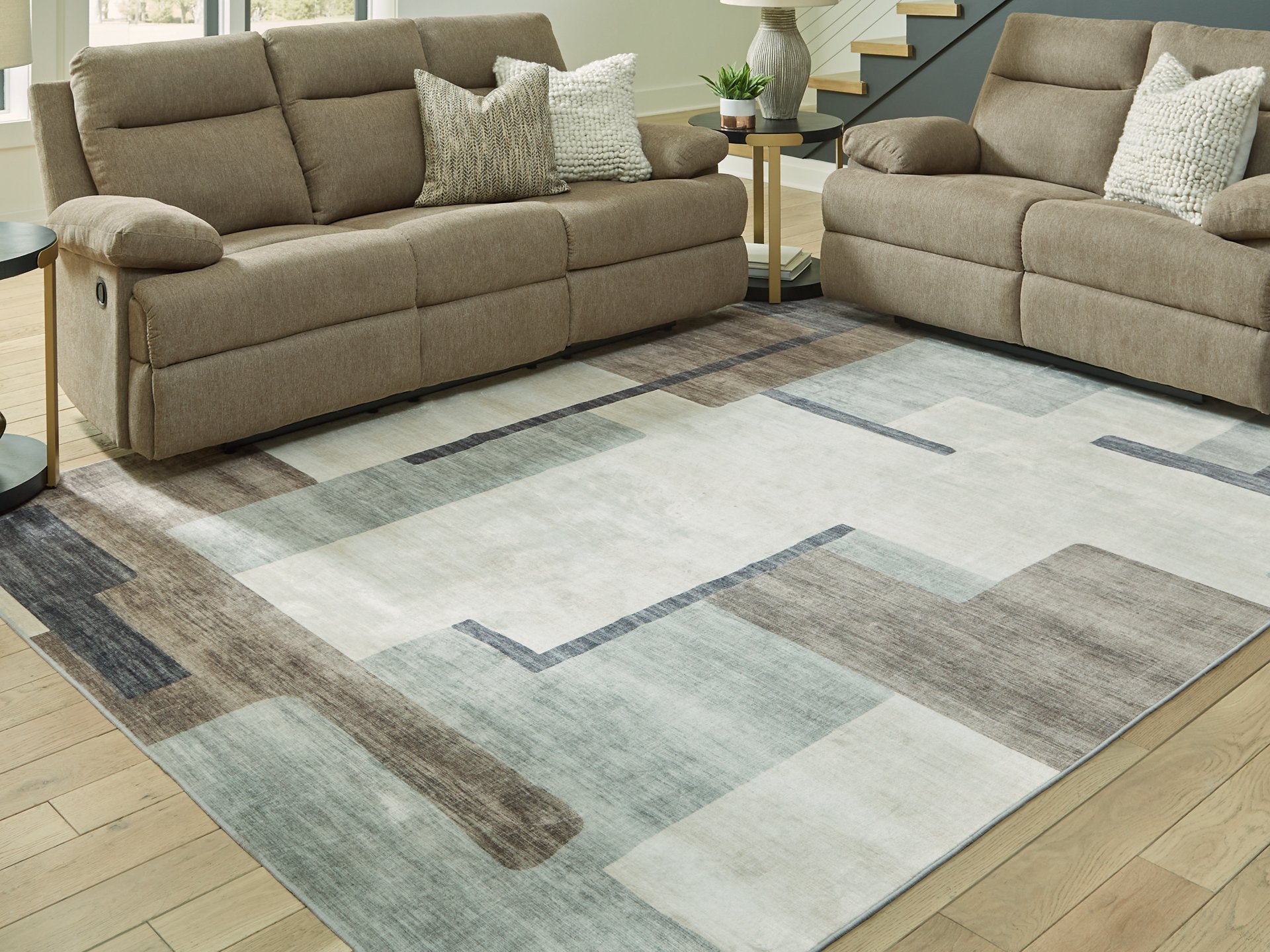 Larkport Washable Area Rug - Furniture & Design Outlet (Kalamazoo,MI)