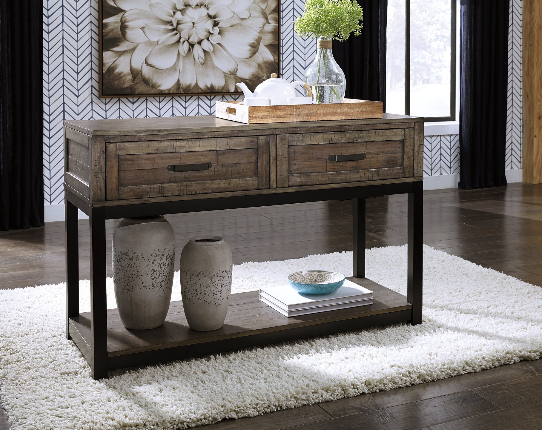 Johurst Sofa/Console Table - Furniture & Design Outlet (Kalamazoo,MI)