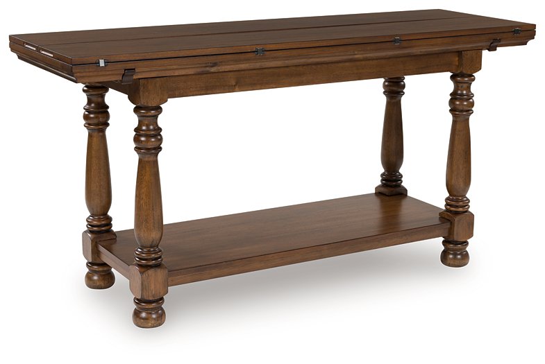 Sturlayne Flip Top Sofa Table - Furniture & Design Outlet (Kalamazoo,MI)