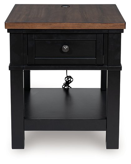 Wildenauer End Table - Furniture & Design Outlet (Kalamazoo,MI)