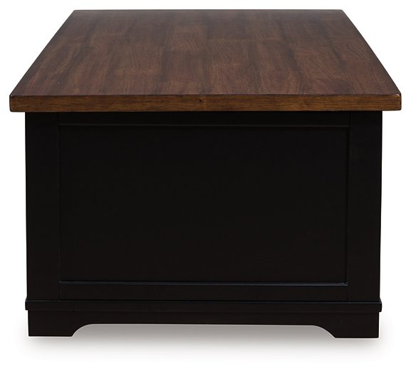 Wildenauer Lift-Top Coffee Table - Furniture & Design Outlet (Kalamazoo,MI)
