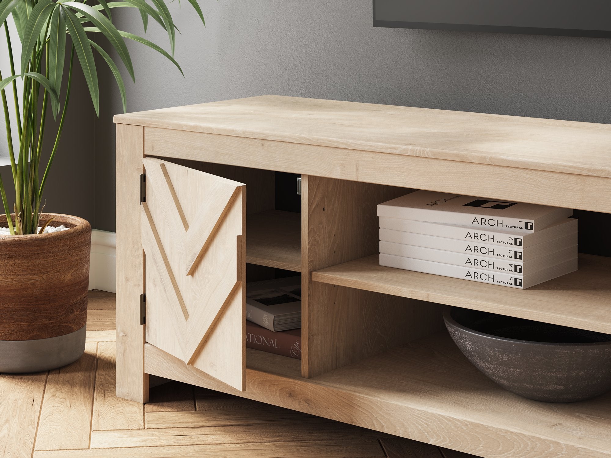 Cayboni 71" TV Stand - Furniture & Design Outlet (Kalamazoo,MI)