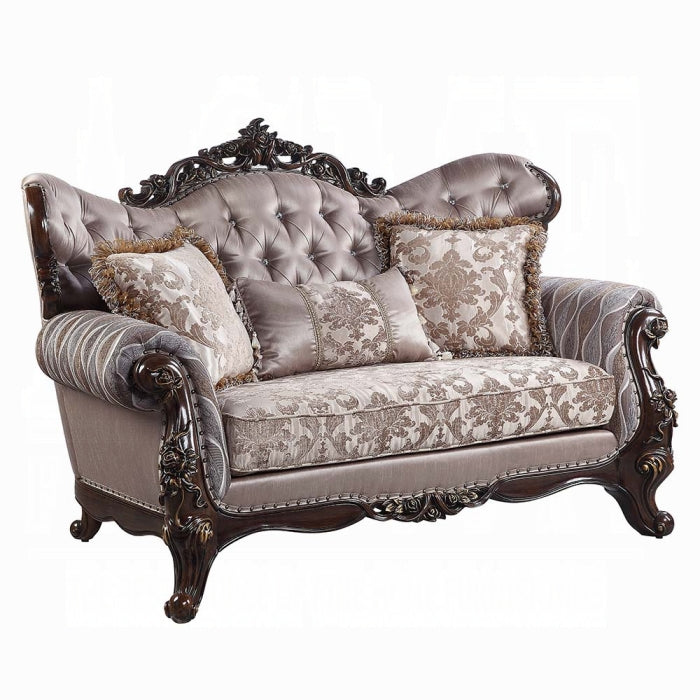 Benbek Loveseat With 3 Pillows - Furniture & Design Outlet (Kalamazoo,MI)
